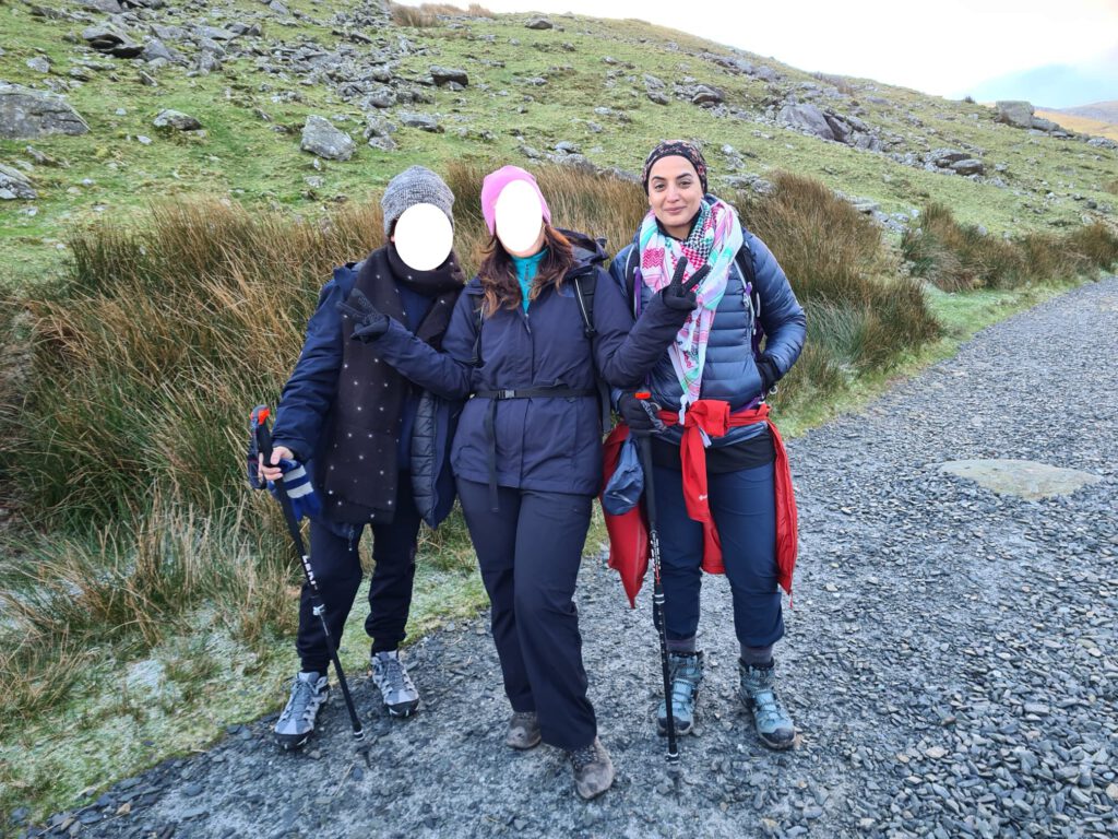 Hiking Snowdon for Charity
